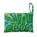 Golf Course Par Golf Course Green Foldable Grocery Recycle Bag View3