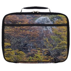 Wilderness Palette, Tierra Del Fuego Forest Landscape, Argentina Full Print Lunch Bag by dflcprintsclothing