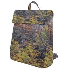 Wilderness Palette, Tierra Del Fuego Forest Landscape, Argentina Flap Top Backpack by dflcprintsclothing