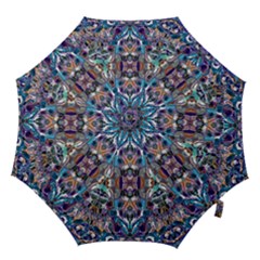  Over The Delta  Hook Handle Umbrellas (large) by kaleidomarblingart