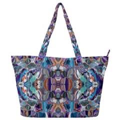  Over The Delta  Full Print Shoulder Bag by kaleidomarblingart