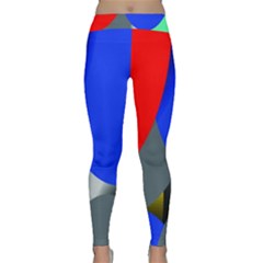 Abstract Circles, Art, Colorful, Colors, Desenho, Modern Classic Yoga Leggings by nateshop