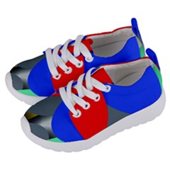 Abstract Circles, Art, Colorful, Colors, Desenho, Modern Kids  Lightweight Sports Shoes