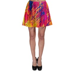 Abstract Design Calorful Skater Skirt by nateshop