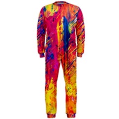 Abstract Design Calorful Onepiece Jumpsuit (men) by nateshop