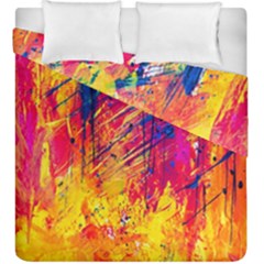 Abstract Design Calorful Duvet Cover Double Side (king Size) by nateshop