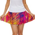 Abstract Design Calorful Women s Skort View1