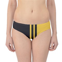 Abstract Design, Minimal, Abstract, Black, Desenho, Flat Hipster Bikini Bottoms by nateshop