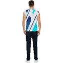 Abstract, Desenho, Flat, Google, Material Men s Raglan Cap Sleeve T-Shirt View2