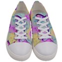 Ahegao, Anime, Pink Men s Low Top Canvas Sneakers View1