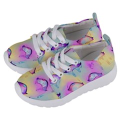 Ahegao, Anime, Pink Kids  Lightweight Sports Shoes by nateshop