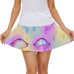 Ahegao, Anime, Pink Women s Skort by nateshop