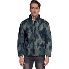 Comouflage,army Men s Puffer Bubble Jacket Coat