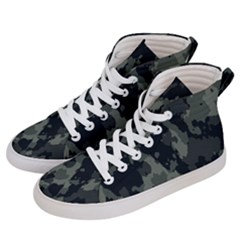 Comouflage,army Men s Hi-top Skate Sneakers by nateshop