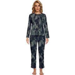 Comouflage,army Womens  Long Sleeve Lightweight Pajamas Set by nateshop