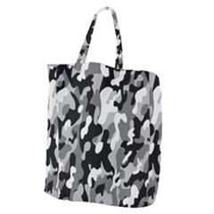 Dark Camouflage, Military Camouflage, Dark Backgrounds Giant Grocery Tote by nateshop