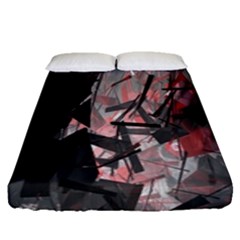 Dark, Abstract, Color, Desenho, Hd Phone Wallpaper Fitted Sheet (queen Size) by nateshop