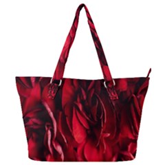 Followers,maroon,rose,roses Full Print Shoulder Bag by nateshop