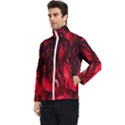 Followers,maroon,rose,roses Men s Bomber Jacket View3