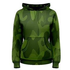 Green Camouflage, Camouflage Backgrounds, Green Fabric Women s Pullover Hoodie by nateshop