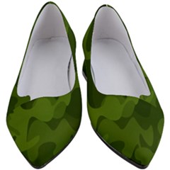 Green Camouflage, Camouflage Backgrounds, Green Fabric Women s Block Heels  by nateshop