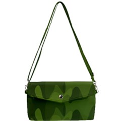 Green Camouflage, Camouflage Backgrounds, Green Fabric Removable Strap Clutch Bag by nateshop