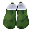 Green Camouflage, Camouflage Backgrounds, Green Fabric Kids  Sock-Style Water Shoes View1