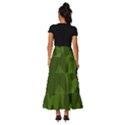 Green Camouflage, Camouflage Backgrounds, Green Fabric Tiered Ruffle Maxi Skirt View4