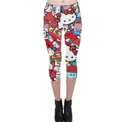 Hello-kitty-61 Capri Leggings  by nateshop