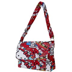 Hello-kitty-61 Full Print Messenger Bag (s) by nateshop