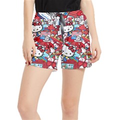 Hello-kitty-61 Women s Runner Shorts by nateshop