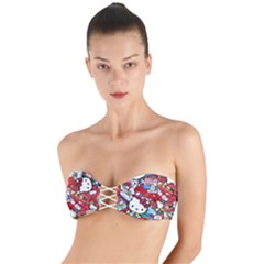 Hello-kitty-61 Twist Bandeau Bikini Top by nateshop