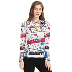 Hello-kitty-62 Women s Long Sleeve Rash Guard by nateshop