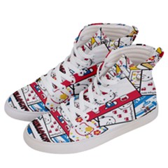 Hello-kitty-62 Men s Hi-top Skate Sneakers by nateshop