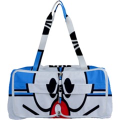 Doraemon Face, Anime, Blue, Cute, Japan Multi Function Bag by nateshop