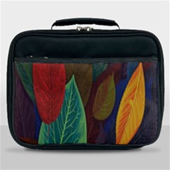 Leaves, Colorful, Desenho, Falling, Lunch Bag by nateshop