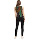 Leaves, Colorful, Desenho, Falling, V-Neck Cropped Tank Top View2