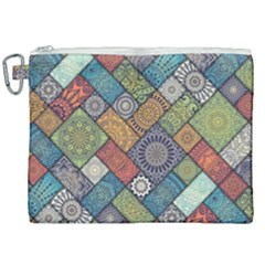 Mandala Pattern Abstract , Mandala, Pattern, Abstract Canvas Cosmetic Bag (xxl) by nateshop