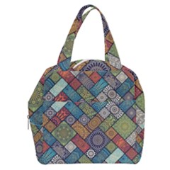 Mandala Pattern Abstract , Mandala, Pattern, Abstract Boxy Hand Bag by nateshop