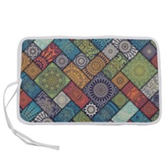 Mandala Pattern Abstract , Mandala, Pattern, Abstract Pen Storage Case (l) by nateshop