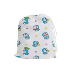 Doraemon Drawstring Pouch (large) by nateshop