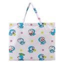 Doraemon Zipper Large Tote Bag View1