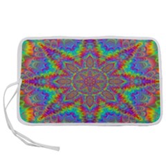 Mandala, Pattern, Abstraction, Colorful, Hd Phone Pen Storage Case (s)