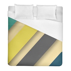 Minimalist, Abstract, Android, Background, Desenho Duvet Cover (full/ Double Size) by nateshop