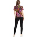 Paisley Pattern, Abstract Colorful, Texture Background, Hd Women s Short Sleeve Rash Guard View2