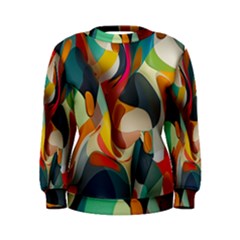 Pattern Calorful Women s Sweatshirt by nateshop