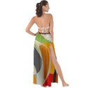 Pattern Calorful Maxi Chiffon Tie-Up Sarong View2