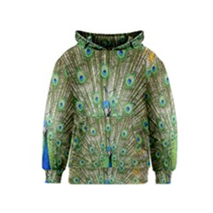 Peacock,army 1 Kids  Pullover Hoodie by nateshop