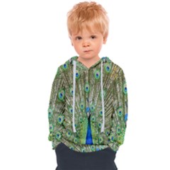 Peacock,army 1 Kids  Overhead Hoodie by nateshop