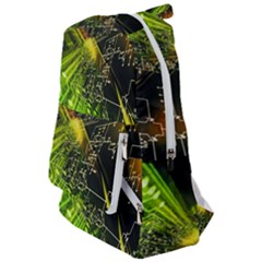 Machine Technology Circuit Electronic Computer Technics Detail Psychedelic Abstract Pattern Travelers  Backpack by Sarkoni